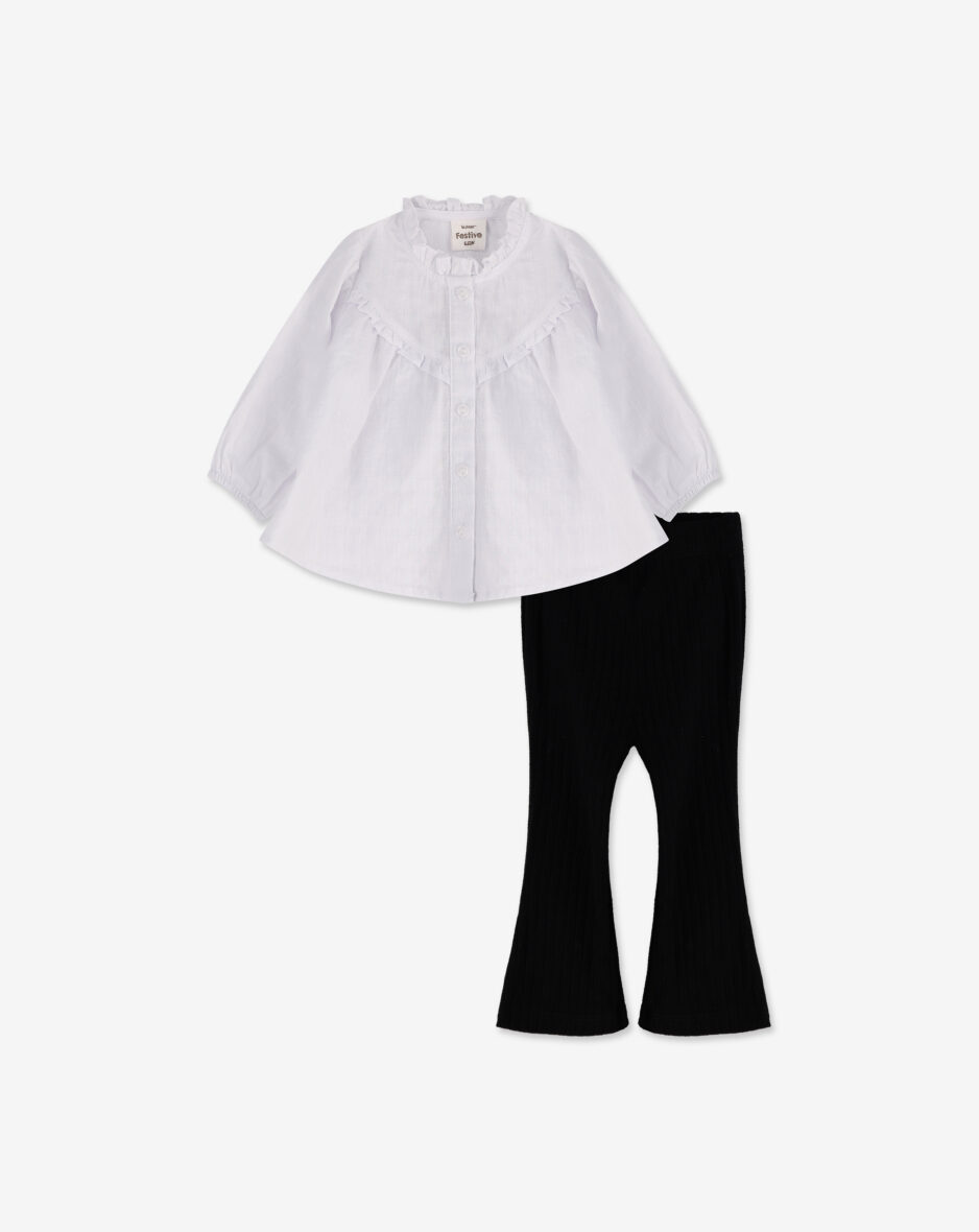 סט חולצת ומכנסיים H